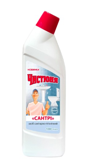 Засіб для чищення унітазів ЧИСТЮНЯ 1 л. (4820168431524)